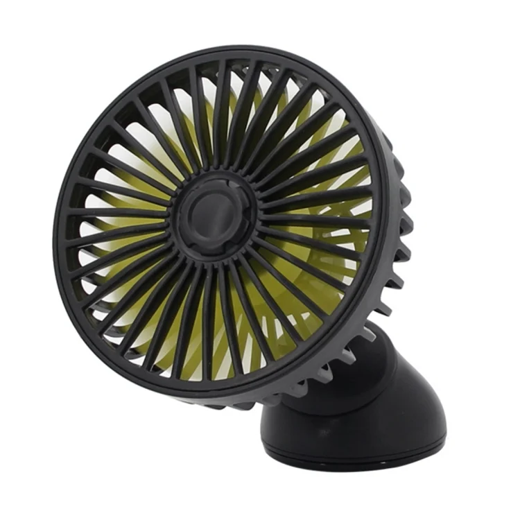 CRP2295_1.webp F403 Portable Car Center Console Sucker Electric Cooling Fan with Aromatherapy - Image 2