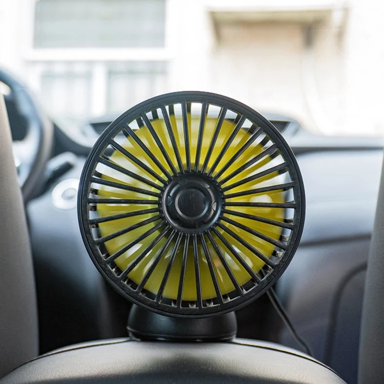 CRP2295_12.webp F403 Portable Car Center Console Sucker Electric Cooling Fan with Aromatherapy - Image 13