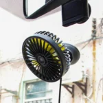 F403 Portable Car Center Console Sucker Electric Cooling Fan with Aromatherapy - Image 14