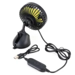 F403 Portable Car Center Console Sucker Electric Cooling Fan with Aromatherapy - Image 5