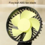 F403 Portable Car Center Console Sucker Electric Cooling Fan with Aromatherapy - Image 7