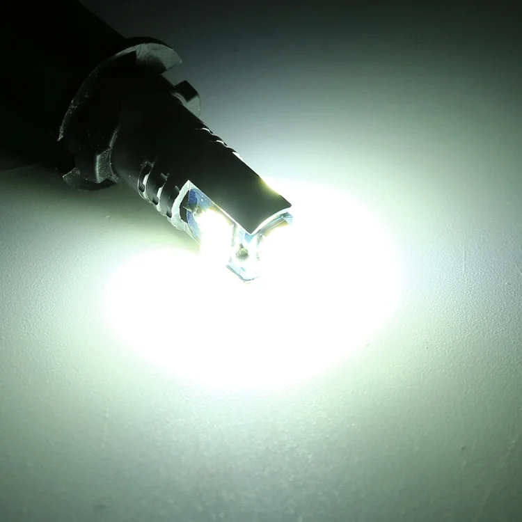 CRP2306_4.webp 2 PCS T10 / W5W / 168 DC12-24V / 1.8W / 6000K / 140LM Car Clearance Light 4LEDs SMD-3030 Lamp Beads with Decoding & Constant Current(White Light) - Image 6