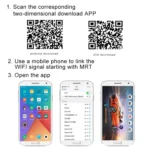 Car WiFi Wireless Rear View Backup Reverse Camera Wide Angle Blind Spot Camera - Image 7