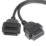 16PIN Car L Shape 90 Degree Connect OBD Diagnostic Extended Cable OBD2 Male to Female Cable - Image 3