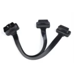 2 in 1 16PIN Car Elbow OBD Diagnostic Extended Cable OBD2 Cable - Image 3