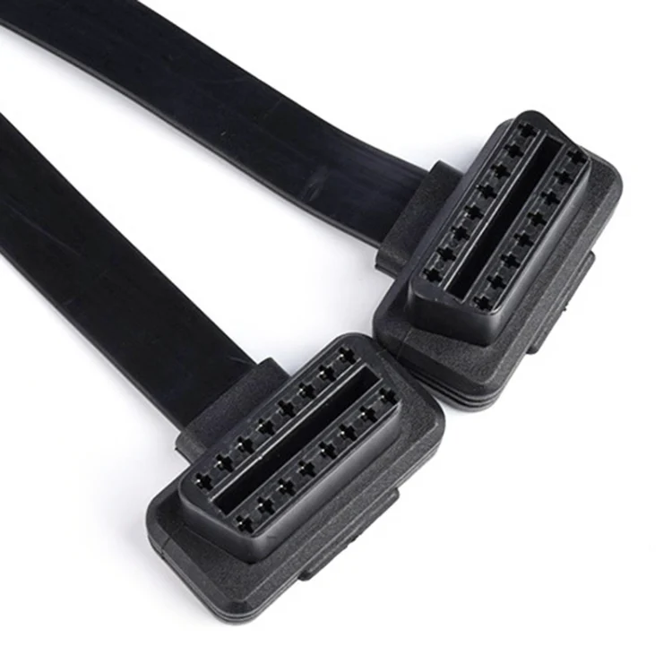 CRP2354_3.webp 2 in 1 16PIN Car Elbow OBD Diagnostic Extended Cable OBD2 Cable - Image 4