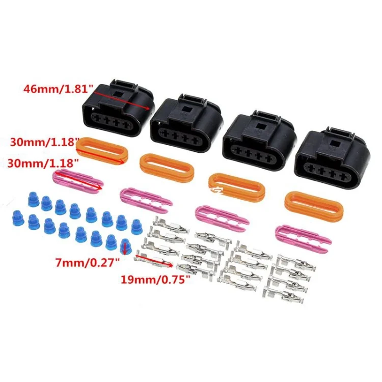 CRP2356_1.webp 1 Set Ignition Coil Connector Repair Kit for Audi A4 A6 A8 / Volkswagen Passat Jetta - Image 2