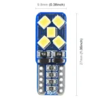 2 PCS T10 / W5W / 168 DC12V 1.8W 6000K 130LM 10LEDs SMD-2835 Car Reading Lamp Clearance Light, with Decoder - Image 4