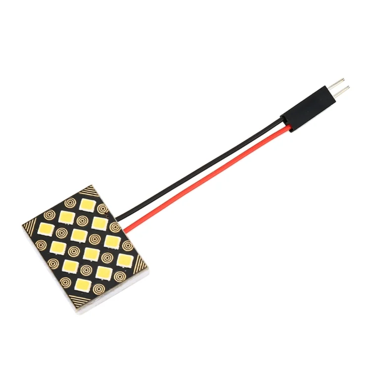 CRP2361_1.webp DC12V / 1.3W / 6000K / 80LM 12LEDs SMD-2835 Car Reading Lamp Dome Light - Image 2