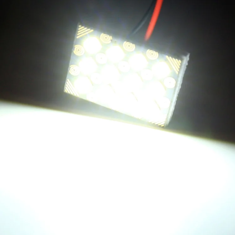 CRP2361_4.webp DC12V / 1.3W / 6000K / 80LM 12LEDs SMD-2835 Car Reading Lamp Dome Light - Image 5