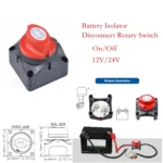 Car Auto RV Marine Boat Battery Selector Isolator Disconnect Rotary Switch Cut - Image 6