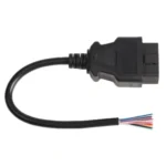 16PIN Male OBD Cable Opening Line OBD 2 Extension Cable for Car Diagnostic Scanner, Cable Length: 30cm - Image 3