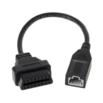 Car 3 Pin to 16 Pin OBD Cable for Honda, Cable Length: 40cm - Image 2