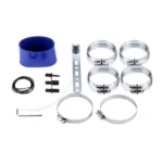 76mm Universal Cold Air Filter Inlet Hose Air Intake Pipe Hose Modification Kit - Image 6