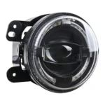 2 PCS 4 inch Car LED Angel Eyes Spotlight Modified Fog Lights for Jeep Wrangler / Dodge / Chrysler PT Cruiser - Image 2