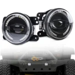 2 PCS 4 inch Car LED Angel Eyes Spotlight Modified Fog Lights for Jeep Wrangler / Dodge / Chrysler PT Cruiser - Image 6