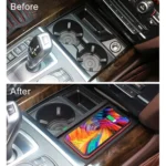 Car Qi Standard Wireless Charger 10W Quick Charging for 2014-2018 BMW X5 / X6, Left Driving - Image 9