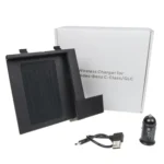 Car Qi Standard Wireless Charger 10W Quick Charging for 2015-2020 Mercedes-Benz C Class / GLC, Left Driving - Image 8