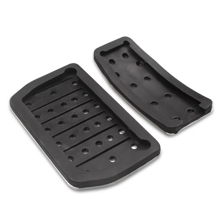 CRP2495S_4.webp 2 in 1 Car Non-Slip Pedals Foot Brake Pad Cover Set for Tesla Model S / X - Image 5