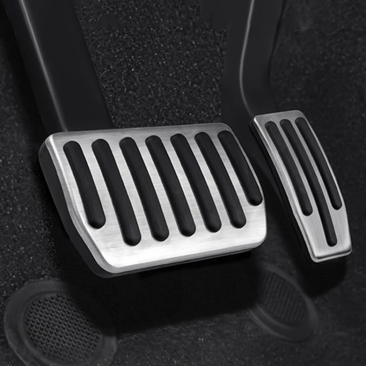 CRP2495S_5.webp 2 in 1 Car Non-Slip Pedals Foot Brake Pad Cover Set for Tesla Model S / X - Image 6