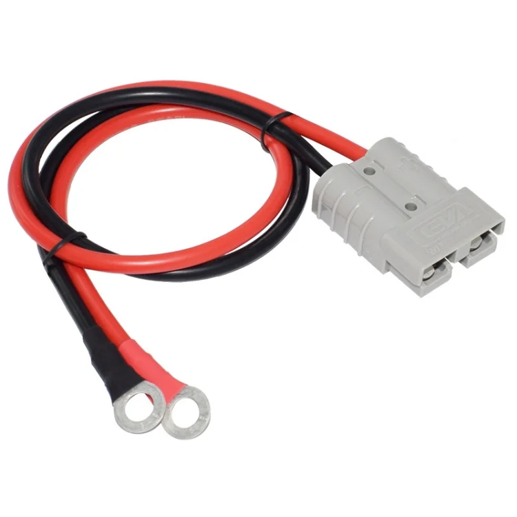 CRP2503.webp 50A SMH Anderson Plug to O Shape Terminal Booster Cable, Length: 0.5m - Image 1