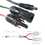 MC4 to DC 5.5mm Solar Power Cord Extension Cable - Image 5