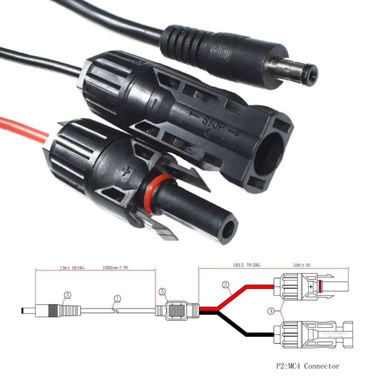 CRP2505_4.webp MC4 to DC 5.5mm Solar Power Cord Extension Cable - Image 5