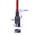 SAE One to Two Connection Extension Cable Car Power Cord - Image 5