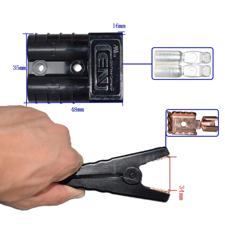 CRP2514_4.webp 50A Anderson to Clip Cable Plug Connector - Image 5