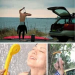 12V Portable Outdoor Car Electric Shower Sprinkler Washer - Image 9