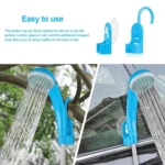 12V Portable Outdoor Universal Car Electric Shower Sprinkler Washer - Image 9