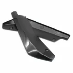 XH-6134 Black Car Universal Modified Rear Spoiler Anti-collision Protector Bar Strip Guard Sticker - Image 4