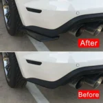 XH-6134 Black Car Universal Modified Rear Spoiler Anti-collision Protector Bar Strip Guard Sticker - Image 6