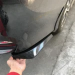 XH-6134 Black Car Universal Modified Rear Spoiler Anti-collision Protector Bar Strip Guard Sticker - Image 7