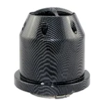 XH-UN005 Car Universal Modified High Flow Mushroom Head Style Intake Filter for 76mm Air Filter - Image 2