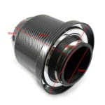 XH-UN005 Car Universal Modified High Flow Mushroom Head Style Intake Filter for 76mm Air Filter - Image 3