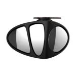 3R-151 3 in 1 Car Rearview Auxiliary Blind Spot Mirror Rear View 146 Front Wheel Mirror for Left Side - Image 2