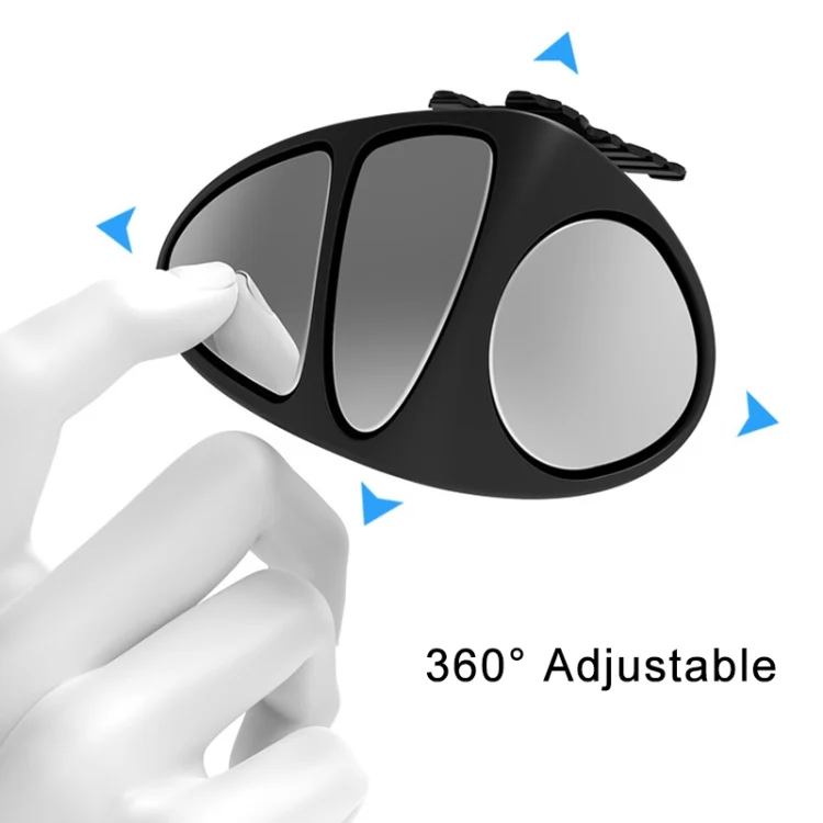 CRP2630_4.webp 3R-151 3 in 1 Car Rearview Auxiliary Blind Spot Mirror Rear View 146 Front Wheel Mirror for Left Side - Image 5