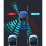 3R-151 3 in 1 Car Rearview Auxiliary Blind Spot Mirror Rear View 146 Front Wheel Mirror for Left Side - Image 7
