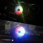 Car Vent Fan Multi-function USB Interface LED Lamp Portable Fan - Image 11