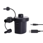 Car Portable Multifunctional Air Pump Tire Inflator Electric / USB Inflatable Pump - Image 2