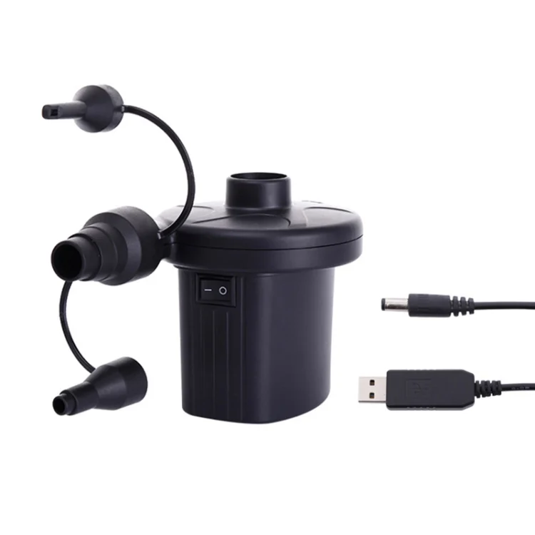 CRP2634_1.webp Car Portable Multifunctional Air Pump Tire Inflator Electric / USB Inflatable Pump - Image 2