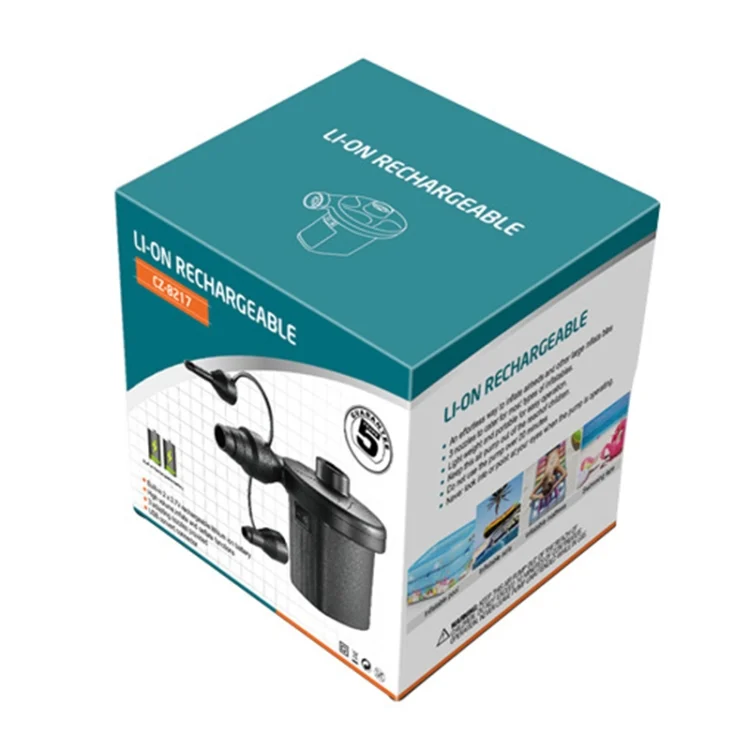 CRP2634_7.webp Car Portable Multifunctional Air Pump Tire Inflator Electric / USB Inflatable Pump - Image 8