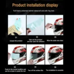 Motorcycle Helmet Visor Anti-fog Shield Helmet Film - Image 11