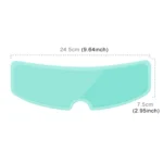 Motorcycle Helmet Visor Anti-fog Shield Helmet Film - Image 3