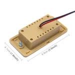 4.8A Short Cable RV Bus Modified Car Charger Dual USB Charger - Image 4