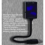 5V 0.1W IPX4 Car Rotating Star Lights Starry Sky Atmosphere Lamp - Image 5