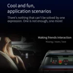 EM01 Car Bluetooth Intelligent LED Expression Sticker Emoticons APP Manual Control - Image 13