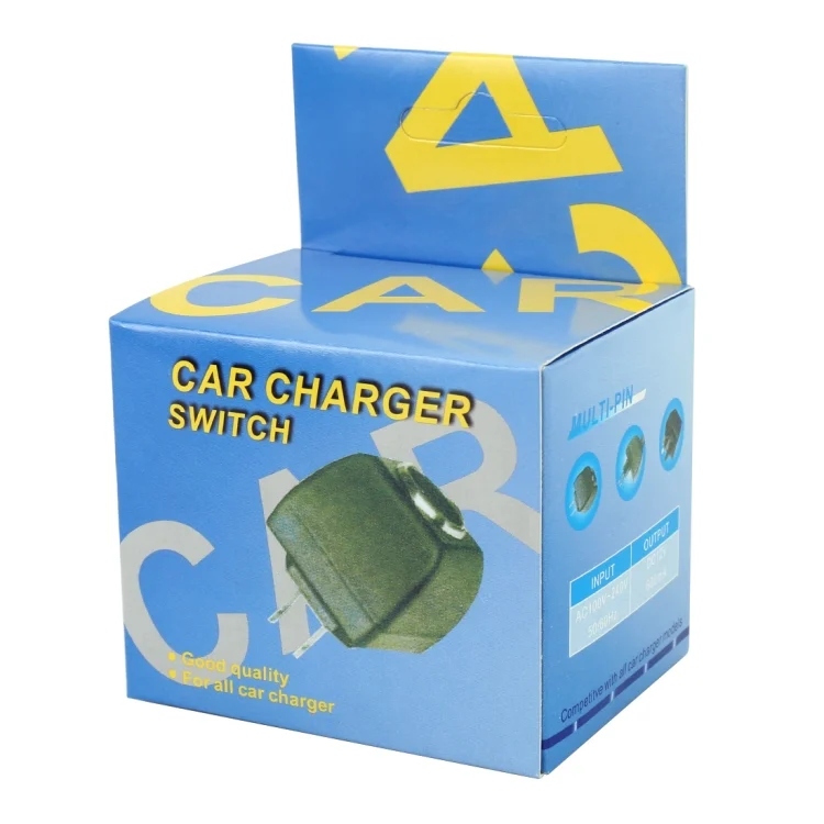 CRP2719_5.webp Vehicle Cigarette Lighter Socket Adapter Charger Switch UK Plug - Image 6