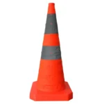 Lift Road Safety Road Cones with Warning Light Height: 70cm - Image 2
